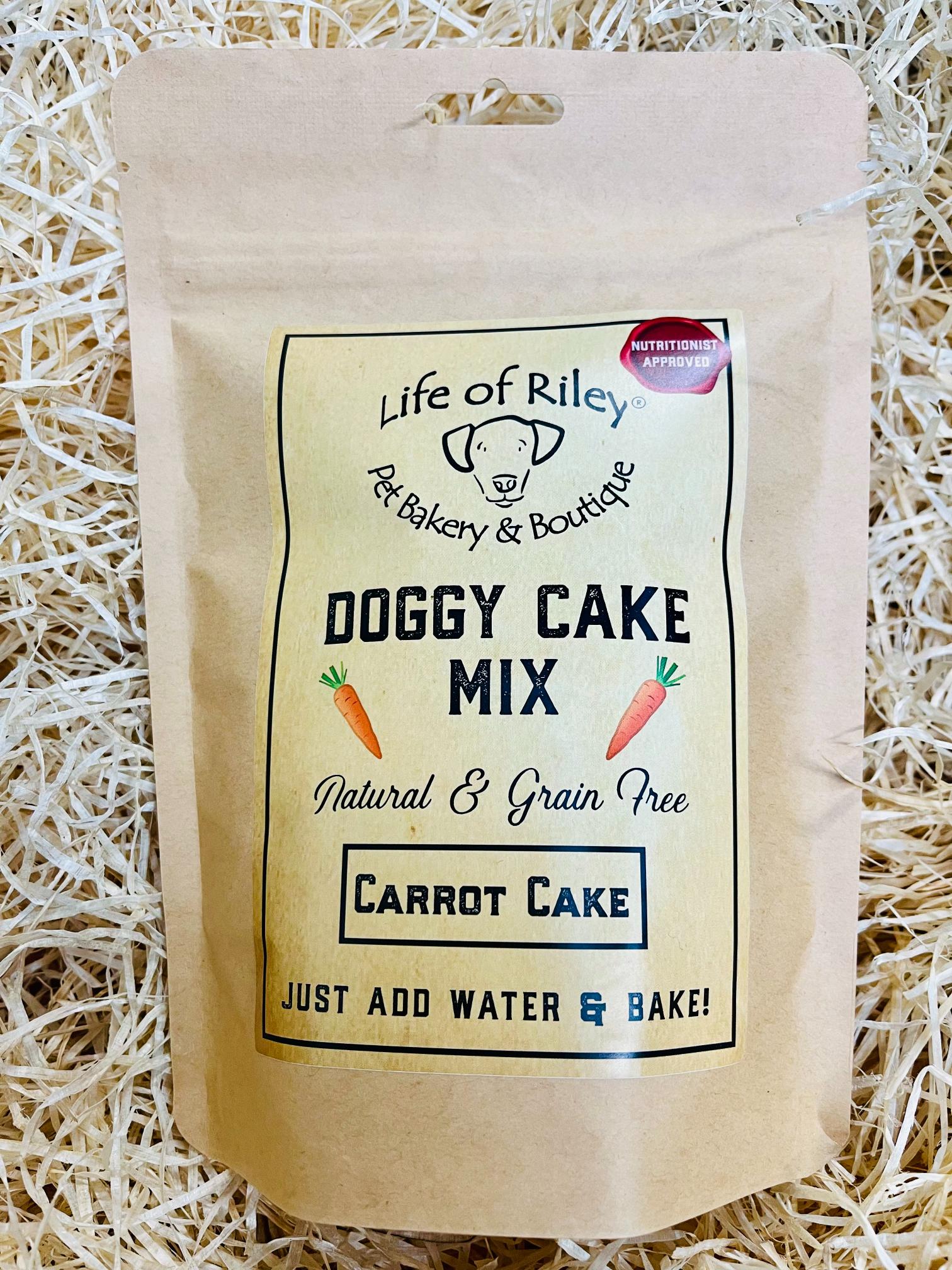DIY Doggy Cake Mix - Carrot Cake - Natural Grain Free Dog Treats