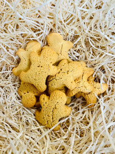 Mini Gingerbread Men Biscuits- Grain Free Natural Dog Treats