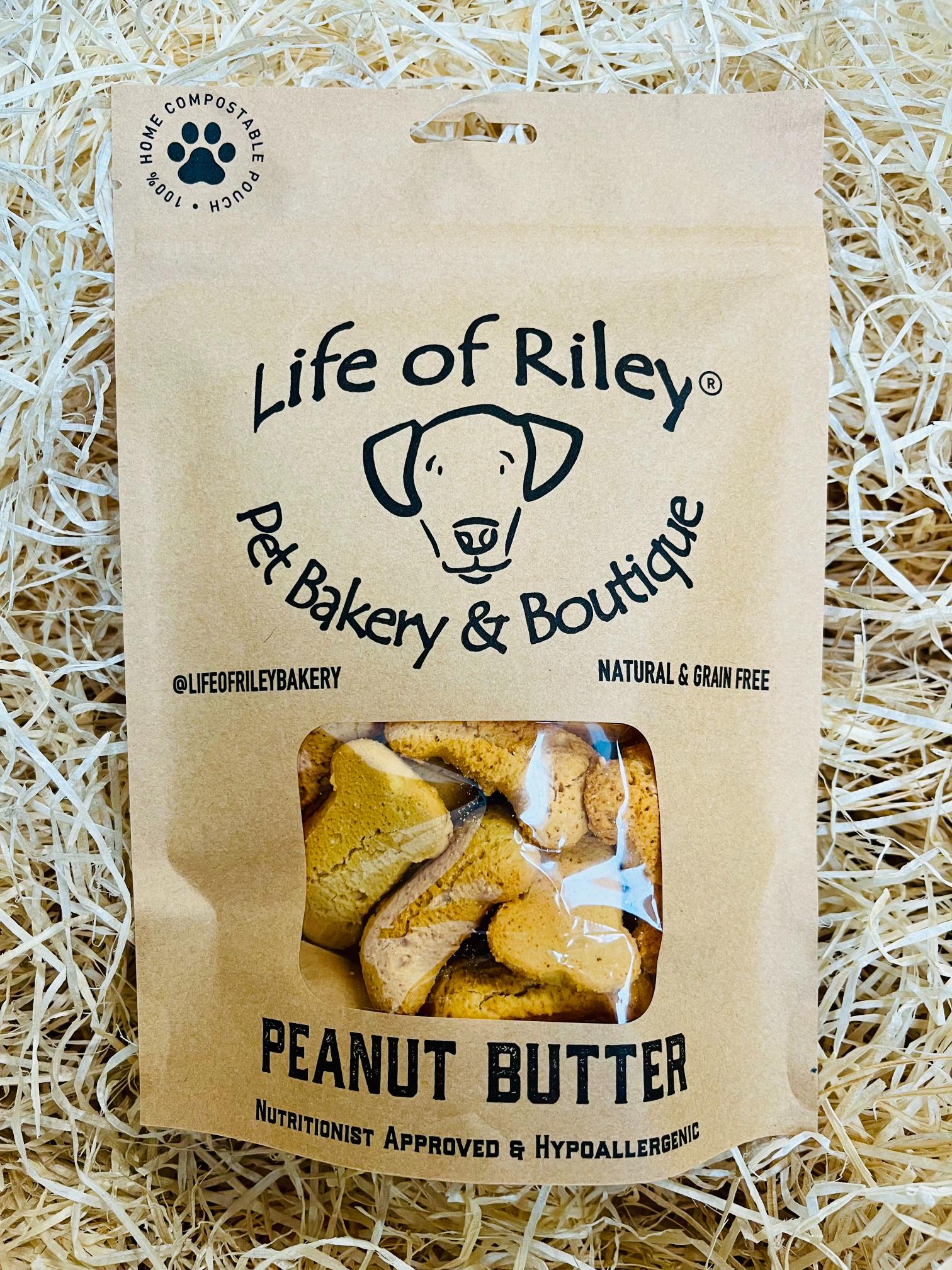 Peanut Butter Bones - Grain Free Natural Dog Treats